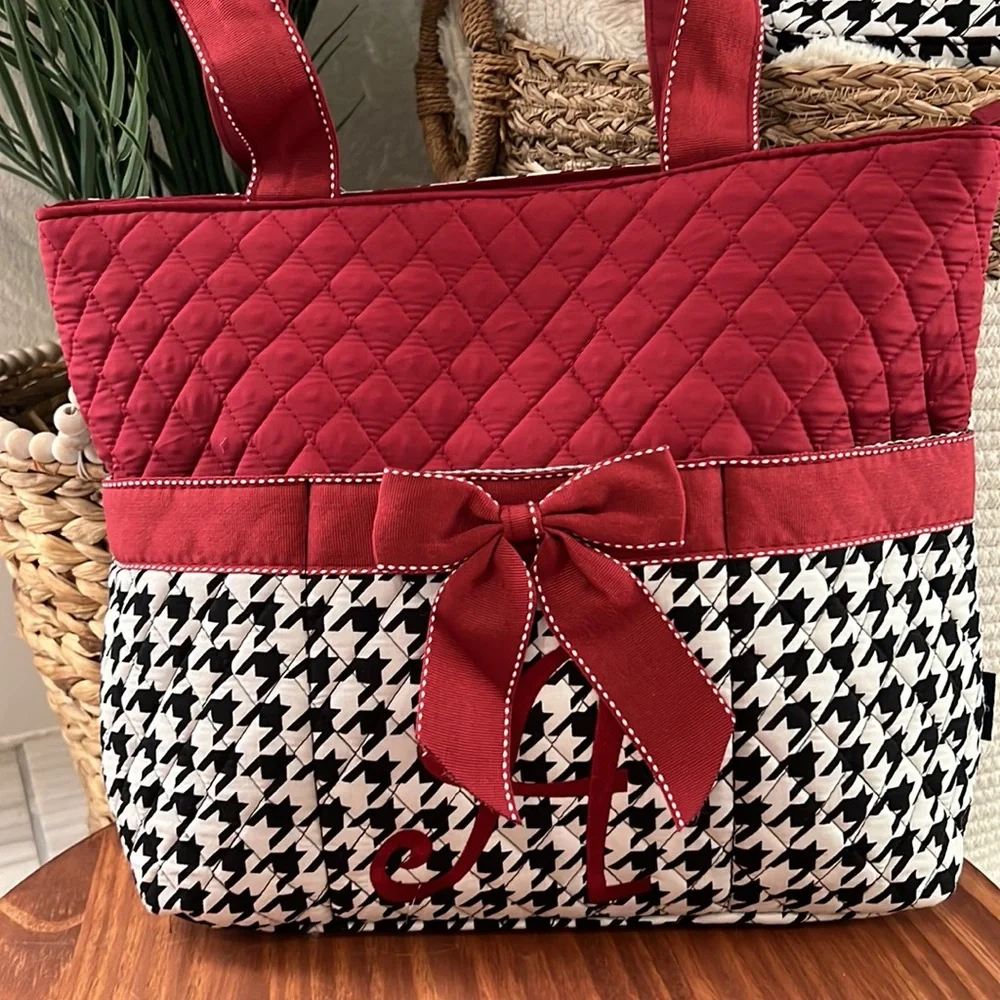 Monogrammed “A” Diaper Bag Bundle